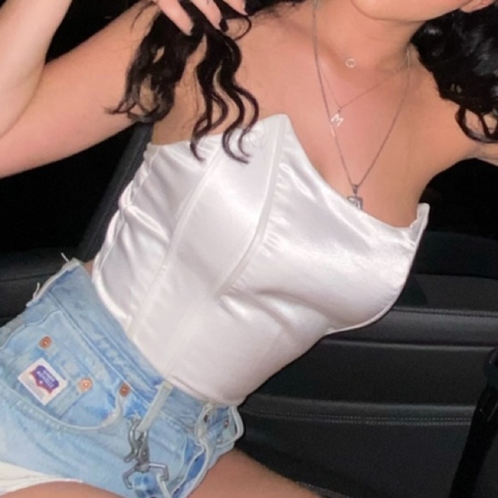 White corset